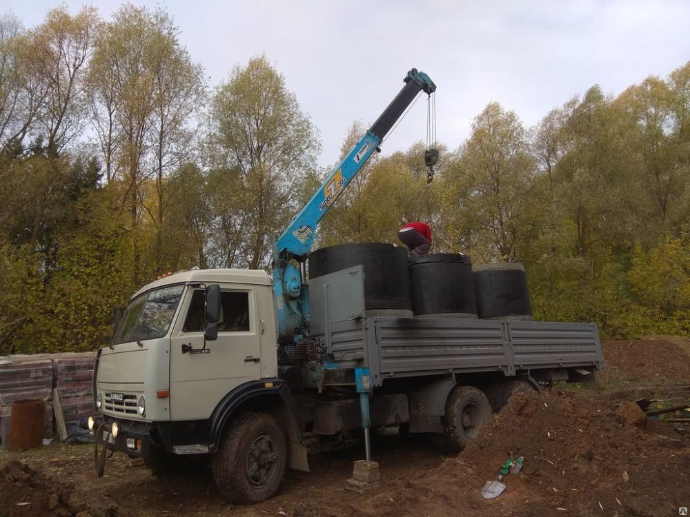 Доставка ЖБИ колец